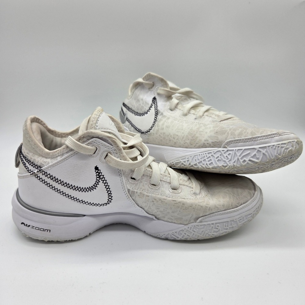 Nike LeBron NXXT Gen Basketball Shoes Mens 6.5 White Wolf Grey DR8784-101